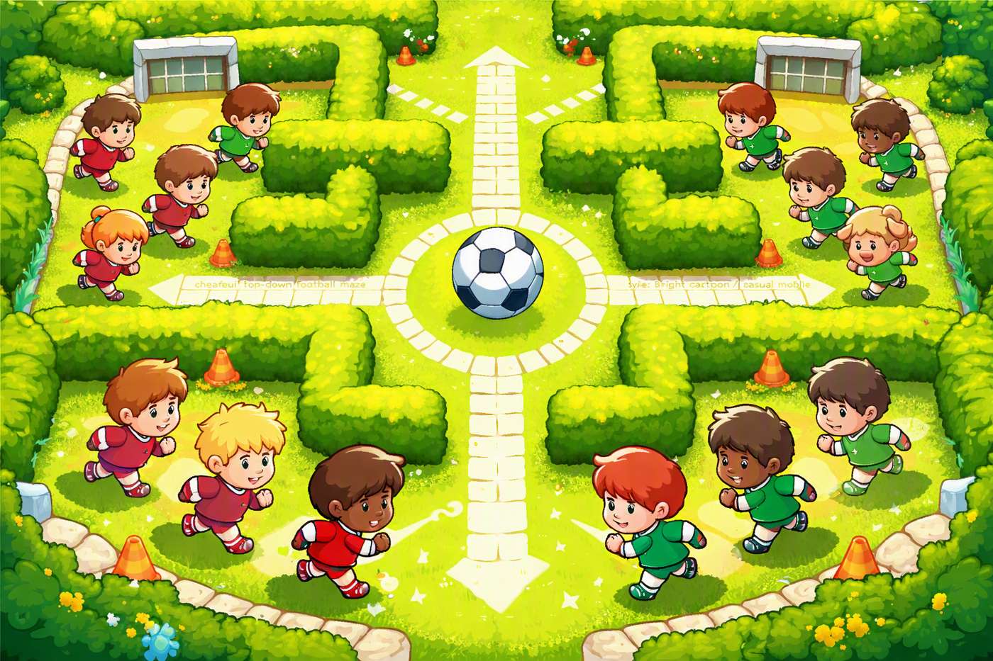 Football Maze Draft game artwork