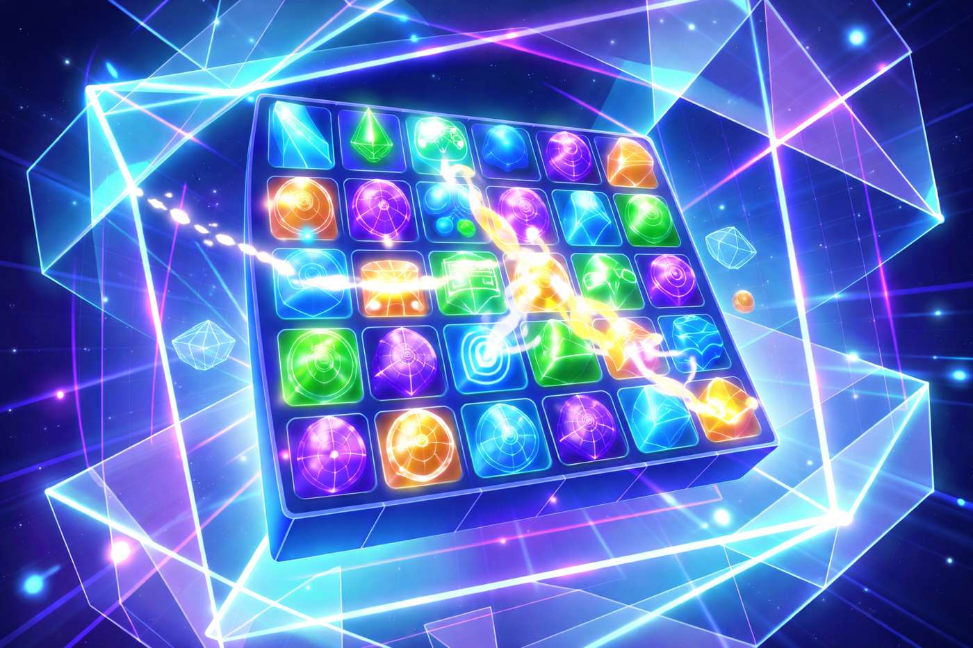 HyperMatch 4D game artwork