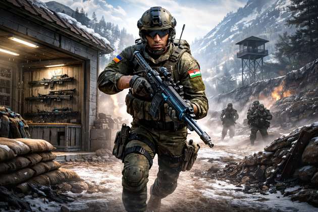 Border Ops India - Jabali AI Poster