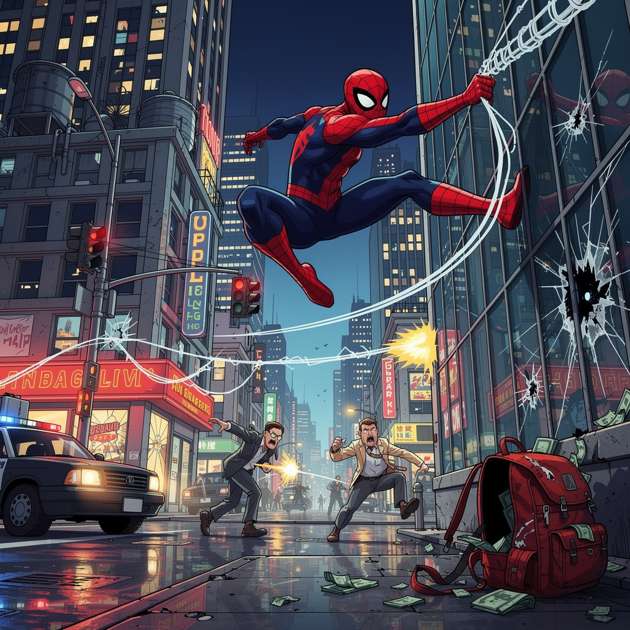 Jala Spider Hero - Jabali AI Poster