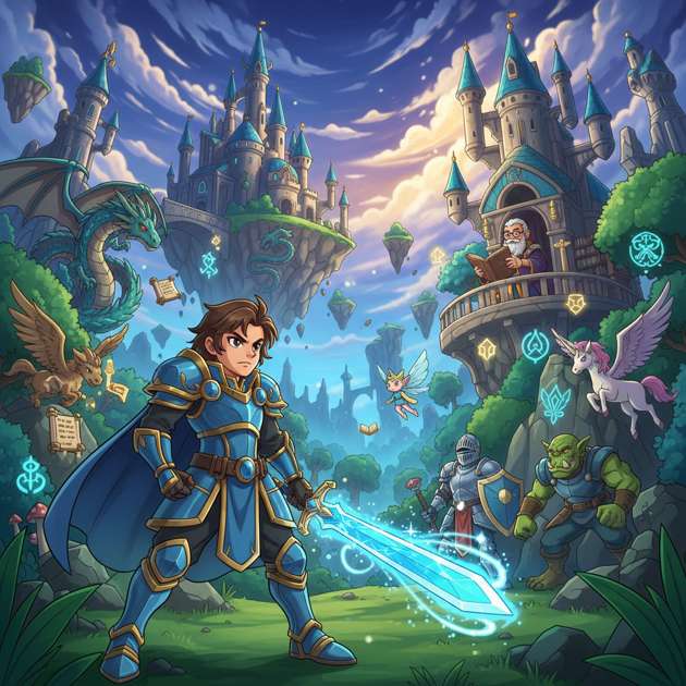 Eternal Realms Online - Adventure RPG by Jabali AI