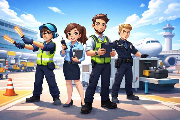 Airport Career Quest - Jabali AI Poster