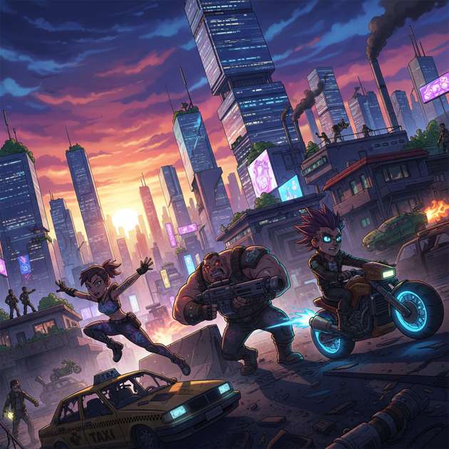 Urban Arena Rush - Jabali AI Poster