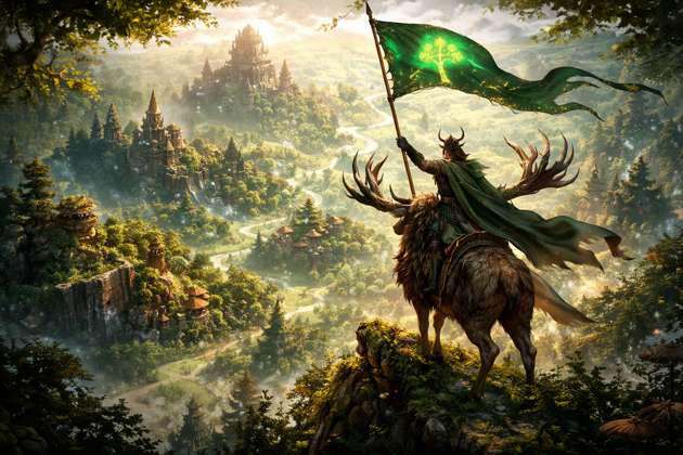 Forest Crown - Jabali AI Poster