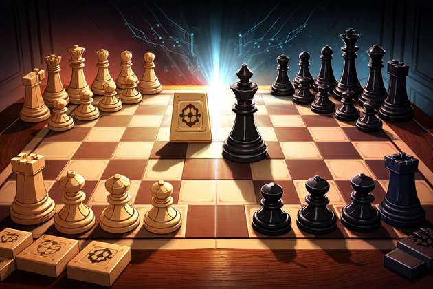 Shogi vs Chess 9x9 Clash - Jabali AI Poster