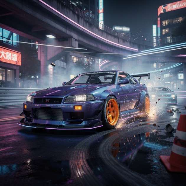 Drift Turbo Brasil - Jabali AI Poster