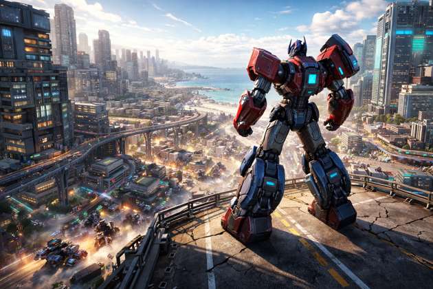 Tranquility Transformers Open World - Jabali AI Poster