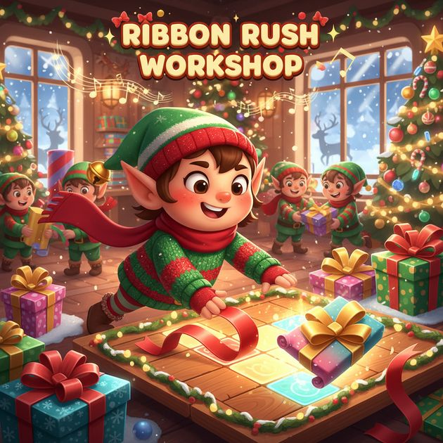 Ribbon Rush Workshop - Jabali AI Poster