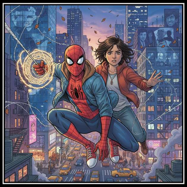 Web of Destiny: Manhattan - Jabali AI Poster