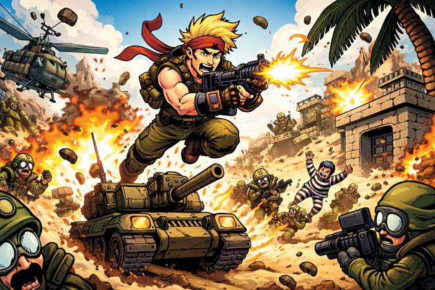 Metal Slug Assault - Jabali AI Poster