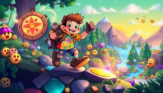 Emoji Quest Dash - Jabali AI Poster