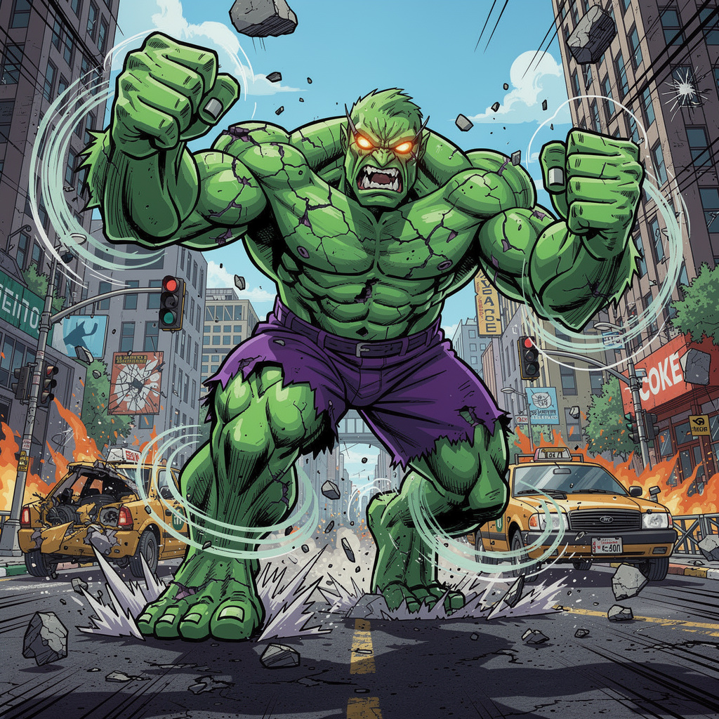 Hulk Smash Rampage - Instant game by Jabali AI