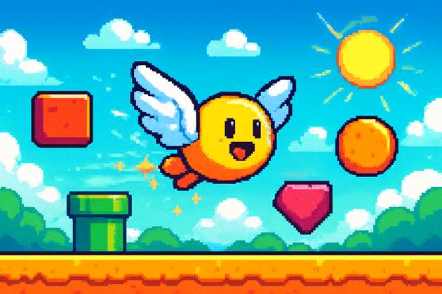Pixel Sky Dash - Jabali AI Poster
