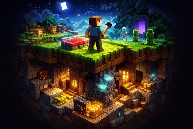 BlockCraft Survival - Jabali AI Poster