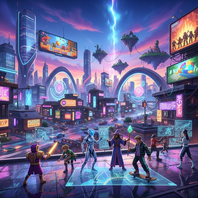 Roblox: Multiverse City - Jabali AI Poster