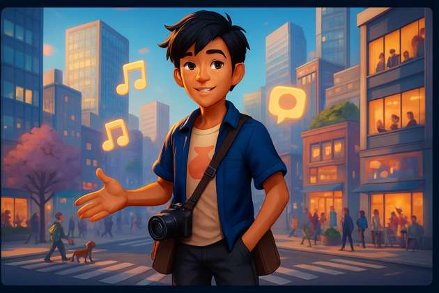 Jasper Lin - 3D Character Simulation by Jabali AI