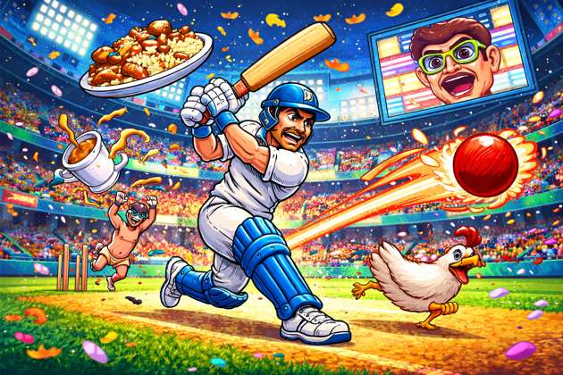 IPL Meme Mayhem - Jabali AI Poster