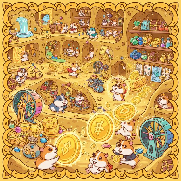 Hamster Coin Craze - Jabali AI Poster