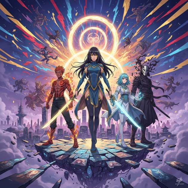 Lumina Rift: Battle of Lost Souls - Jabali AI Poster