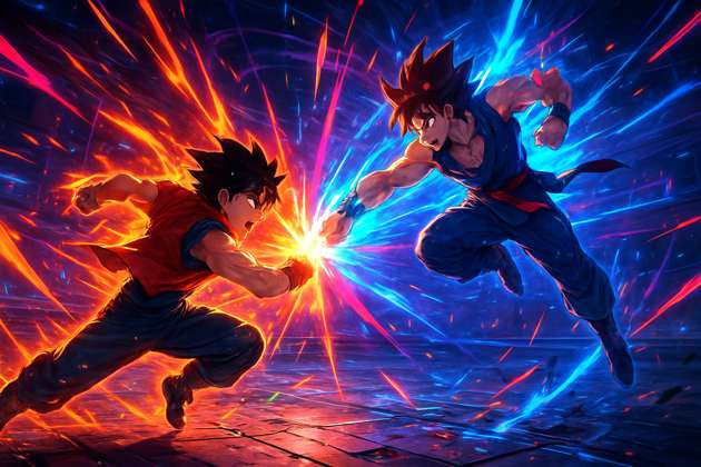 Clash of Neon Legends - Jabali AI Poster