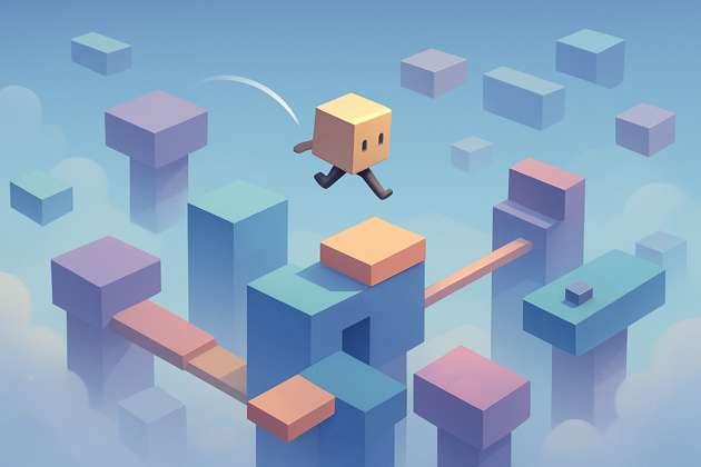 Küp: Skybound Leap - Jabali AI Poster