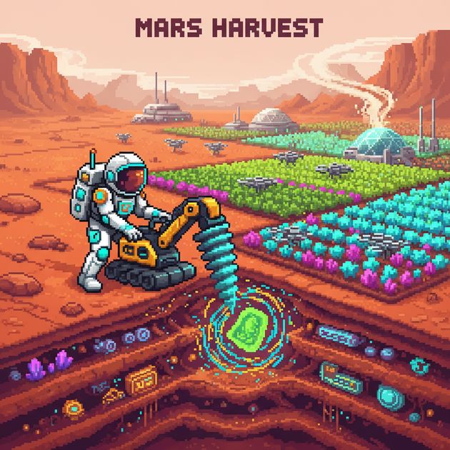 Red Planet Breakthrough - Jabali AI Poster