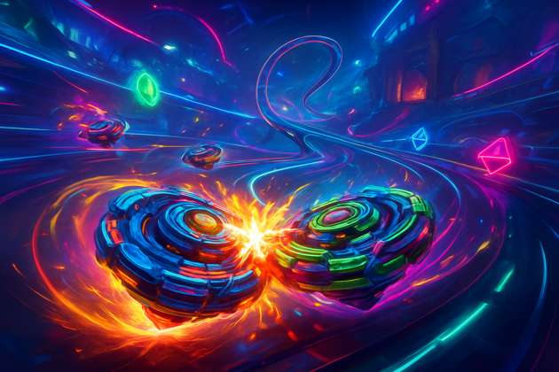 Blade Rush: Neon Arena - Jabali AI Poster