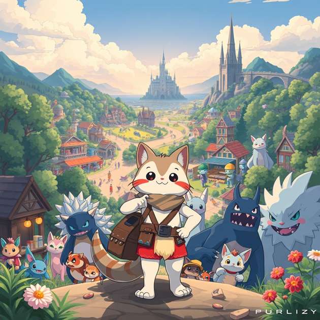 Wilds of Lumiara - Jabali AI Poster