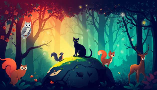 Cosmic Cat Quest - Jabali AI Poster