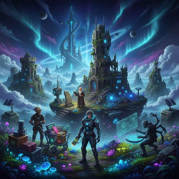 Starfall Frontier - Adventure RPG by Jabali AI