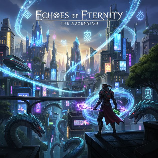 City of Arcane Rebellion - Jabali AI Poster