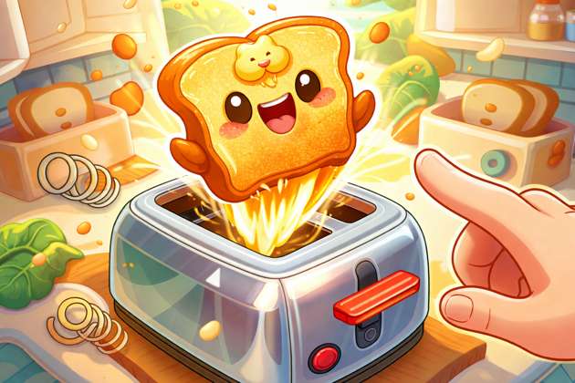 Toast Pop Panic - Jabali AI Poster