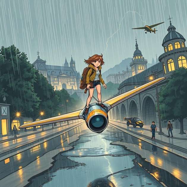 CloudChase Adventures - Jabali AI Poster