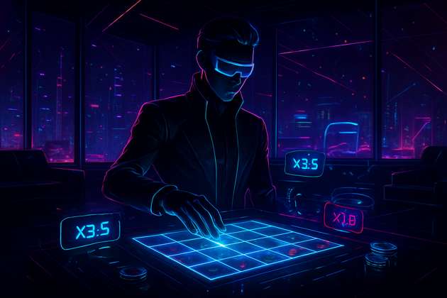 Neon Mines - Jabali AI Poster