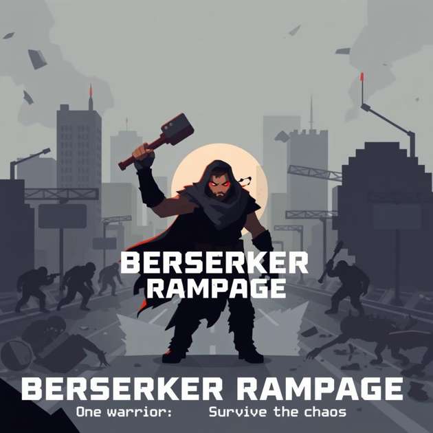Berserker Rampage - Jabali AI Poster