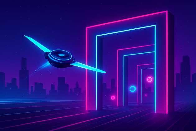 NEON DRIFT - Jabali AI Poster