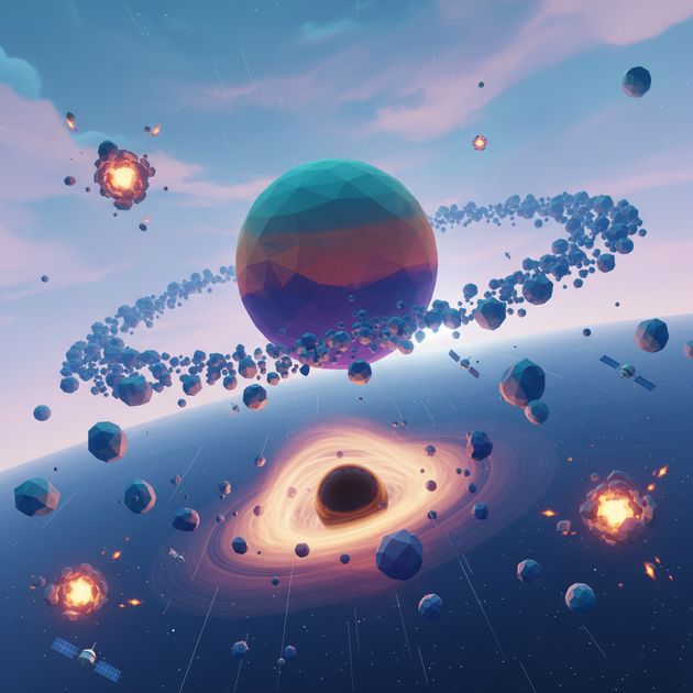 Planet Eater 3D - Jabali AI Poster