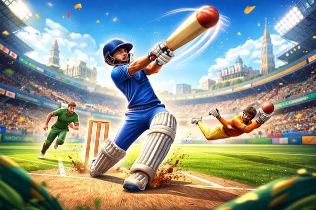 Real Cricket League 2026 - Jabali AI Poster
