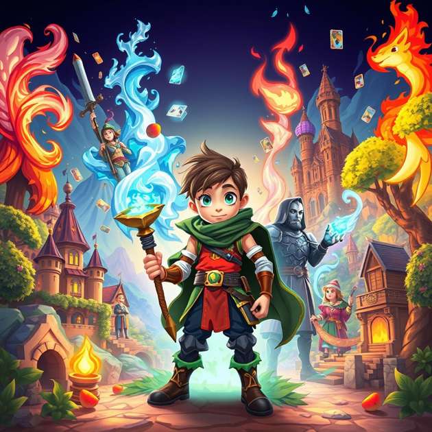 Elemental Realms: Legacy - Jabali AI Poster