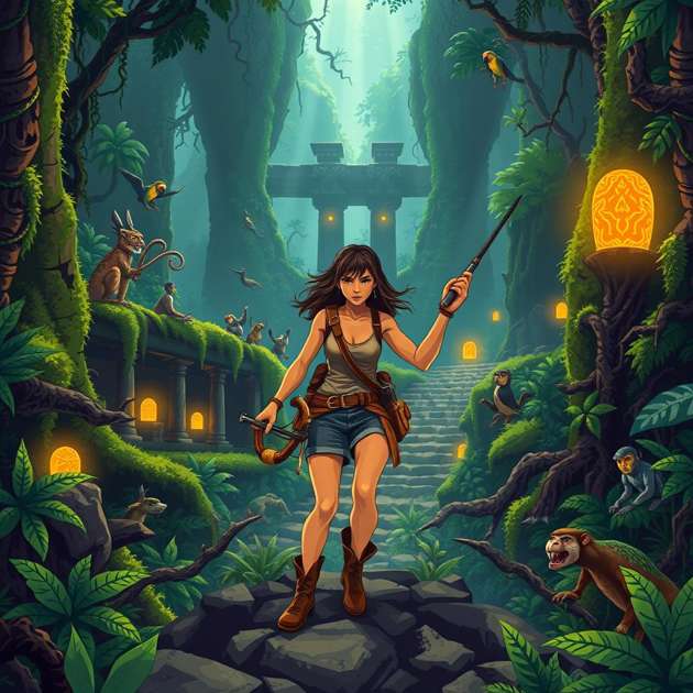 Amara: Jungle Quest - Jabali AI Poster