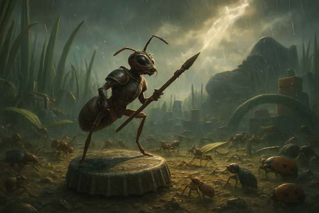 Ant War - Jabali AI Poster