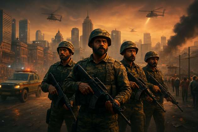 City Line of Duty - Jabali AI Poster