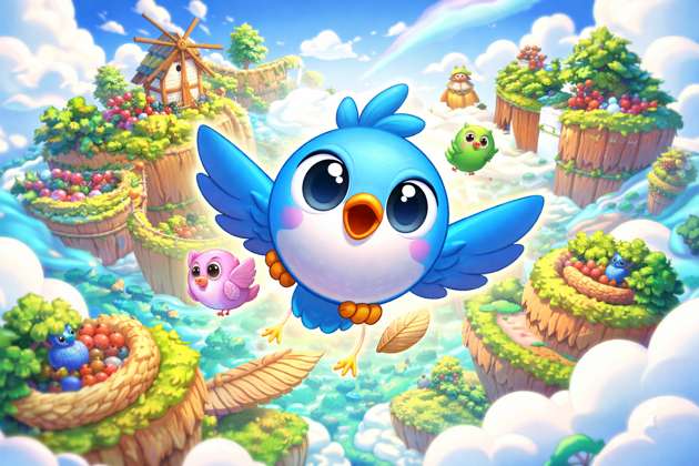 SkyHop Bird Bash - Jabali AI Poster