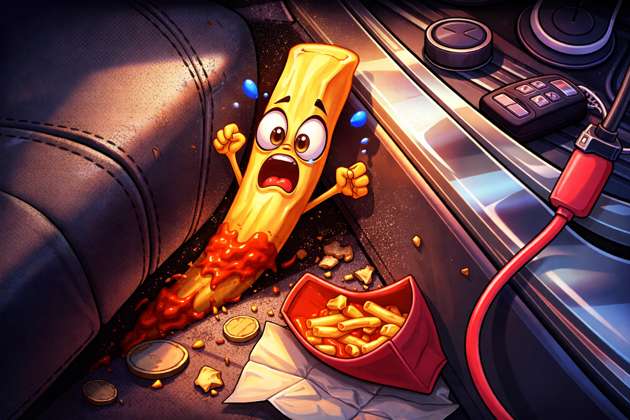 Fry Escape: The Seat Snack Challenge - Jabali AI Poster