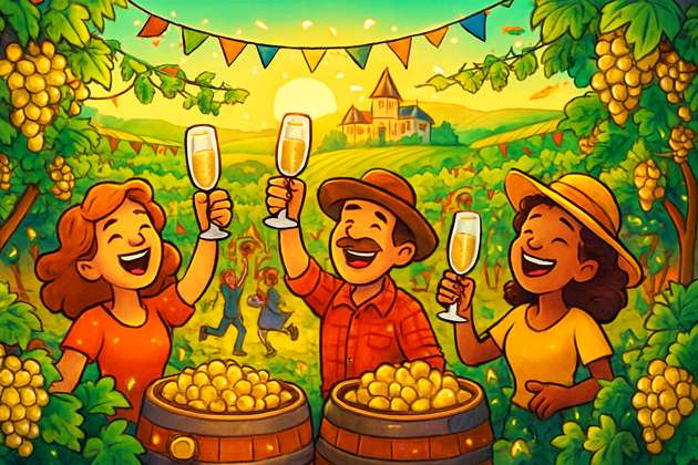 Lucky Vineyard Festival - Jabali AI Poster