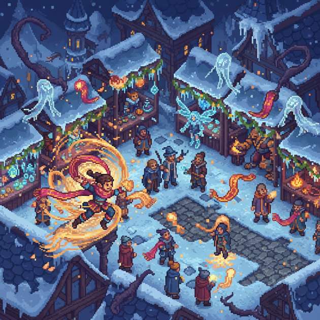 Threads of Winterlight - Jabali AI Poster