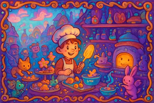 Enchanted Oven Clicker - Jabali AI Poster