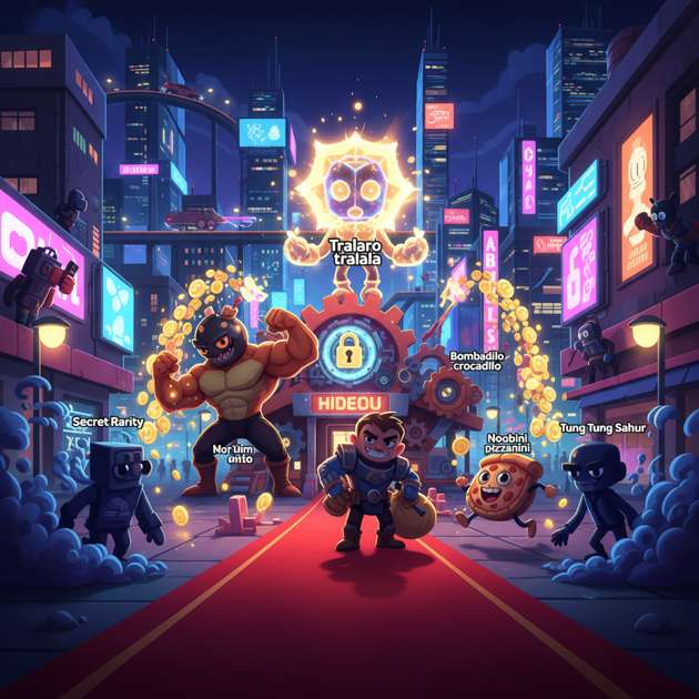 Brainrot City Run - Jabali AI Poster