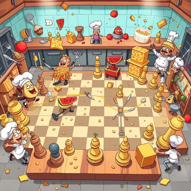 Checkmate Chef Carnival - Jabali AI Poster