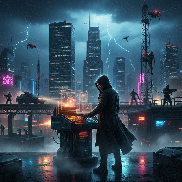 City Under Command - Jabali AI Poster